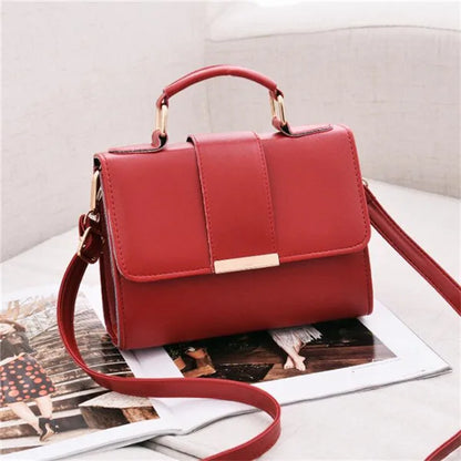 Schicke Retro-Crossbody-Handtasche für Damen – hochwertiges PU-Leder
