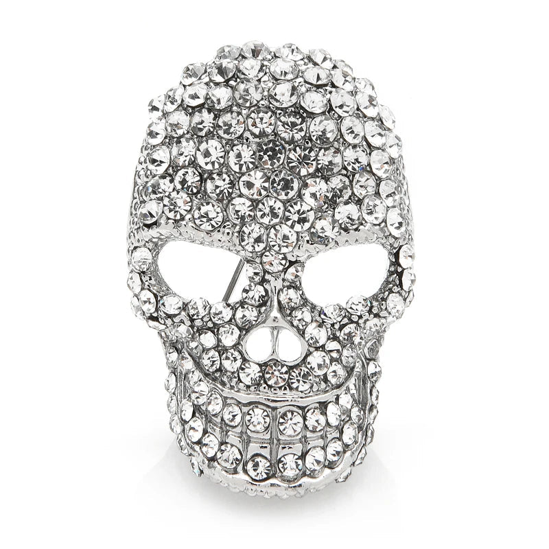 Crystal Skull Brooch – alternate view 2