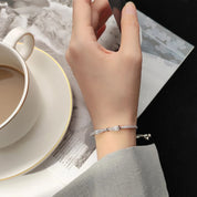 Authentisches verstellbares Armband aus 925er Sterlingsilber