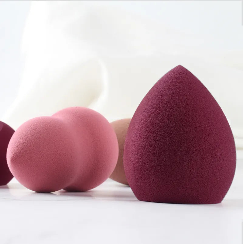 Éponge de maquillage professionnelle douce et anatomique - Coffret de 10 pièces