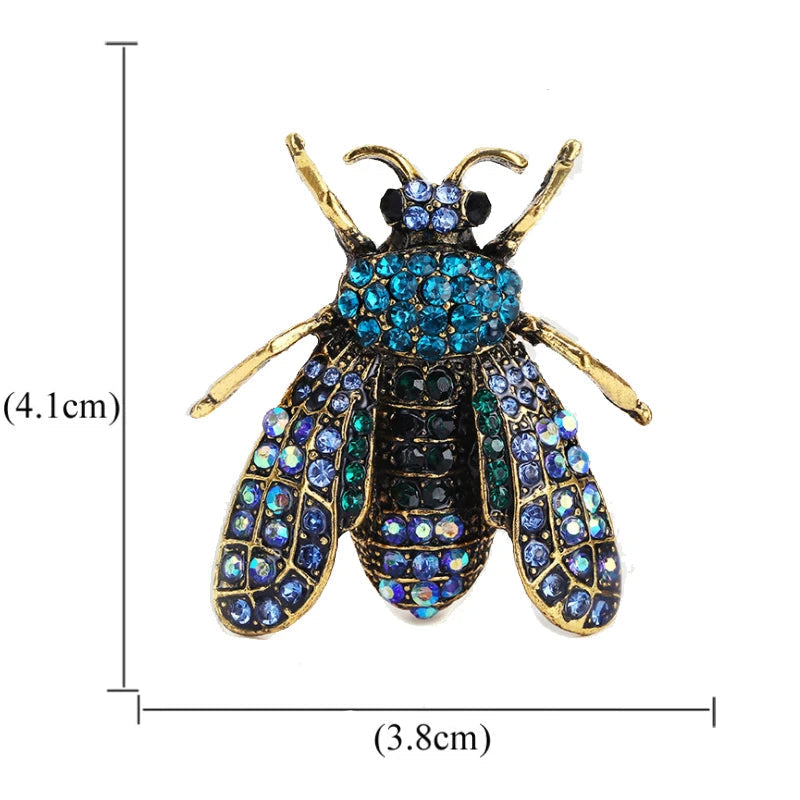 Crystal Bee Brooch – alternate view 4
