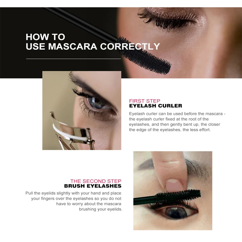 Instant Oversize Volume Mascara O.TWO.O Schwarz