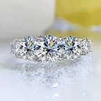 Ivictress Moissanite Luxusring – Funkelnde Eleganz