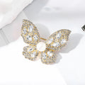 Crystal Butterfly Brooch