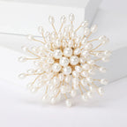 Faux Pearl Flower Brooch – alternate view 4