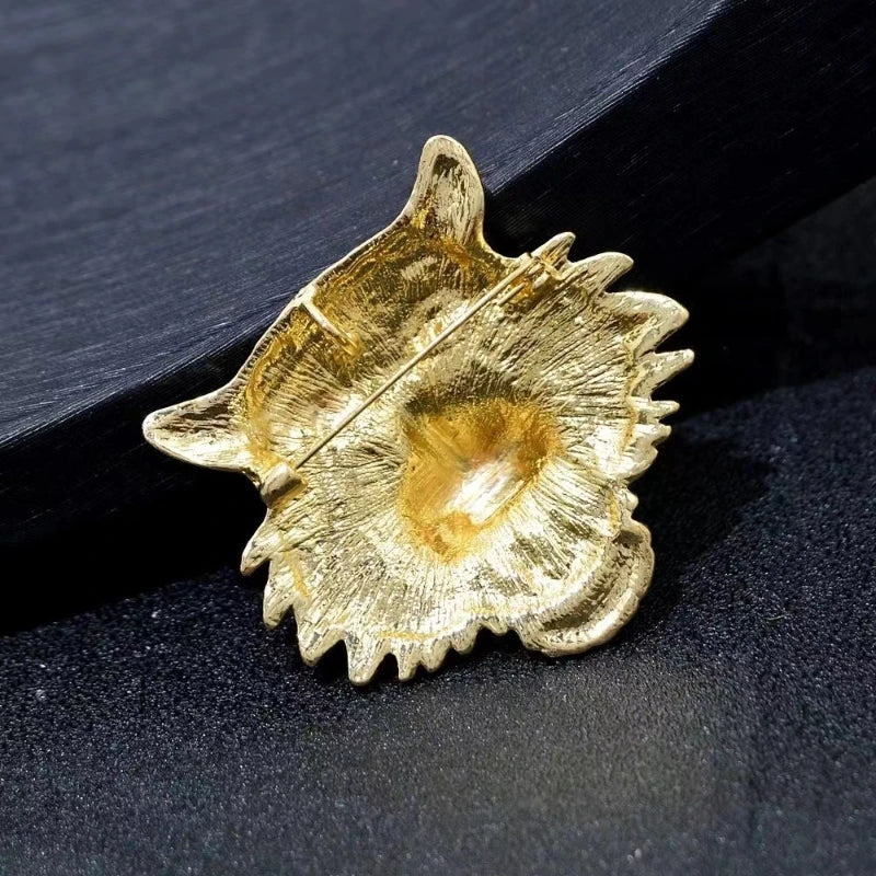 Crystal Tiger Brooch – alternate view 4