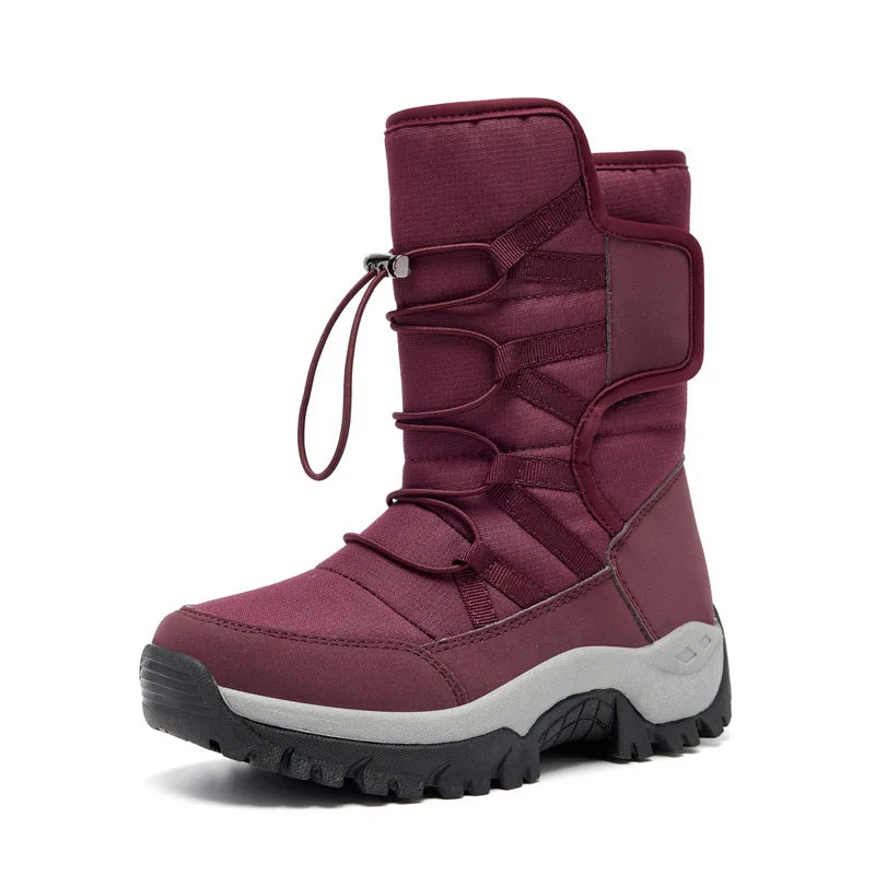 Waterproof Snow Boots Female