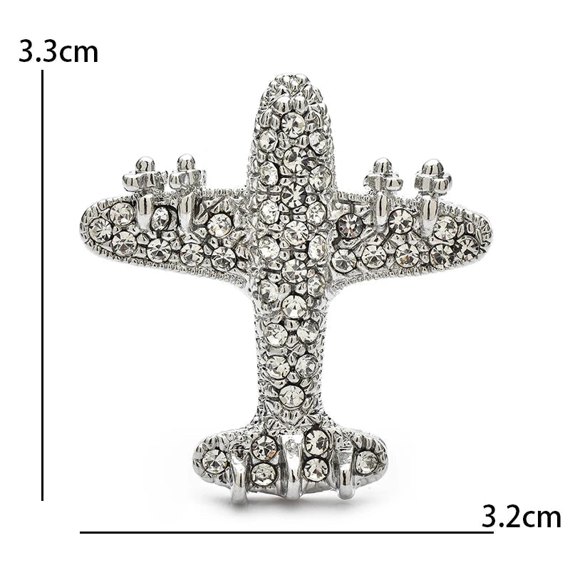 Aeroplane Brooch – alternate view 4