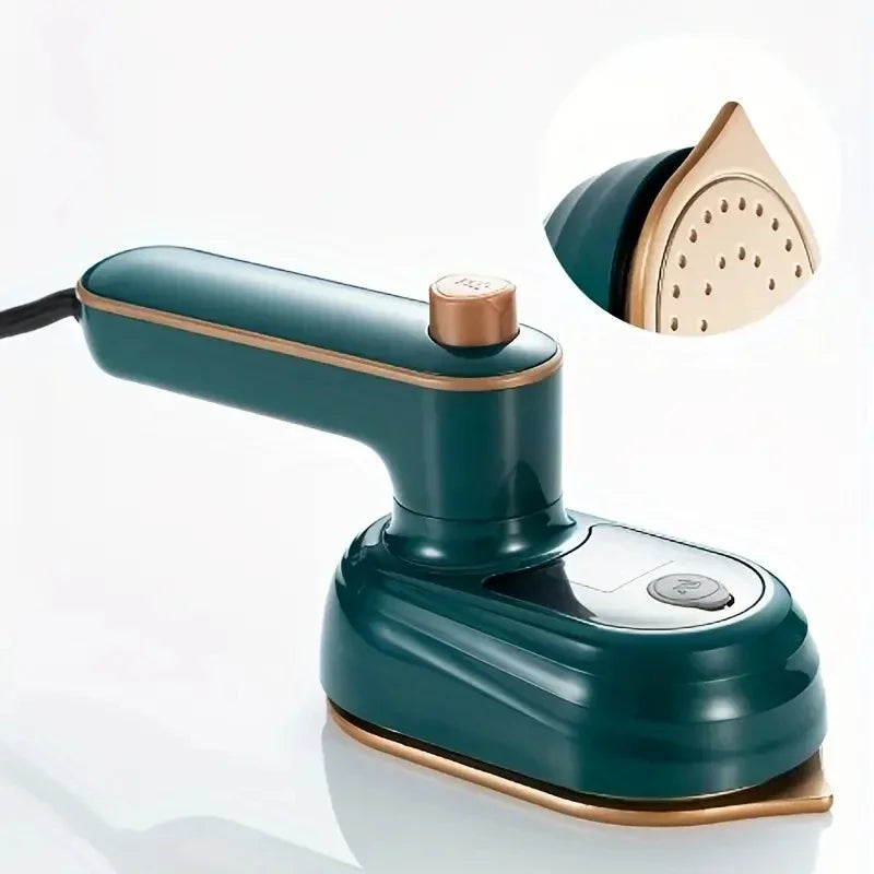 Compact Dual-Use Mini Electric Iron for Effortless Travel