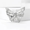 Crystal Butterfly Brooch – alternate view 3