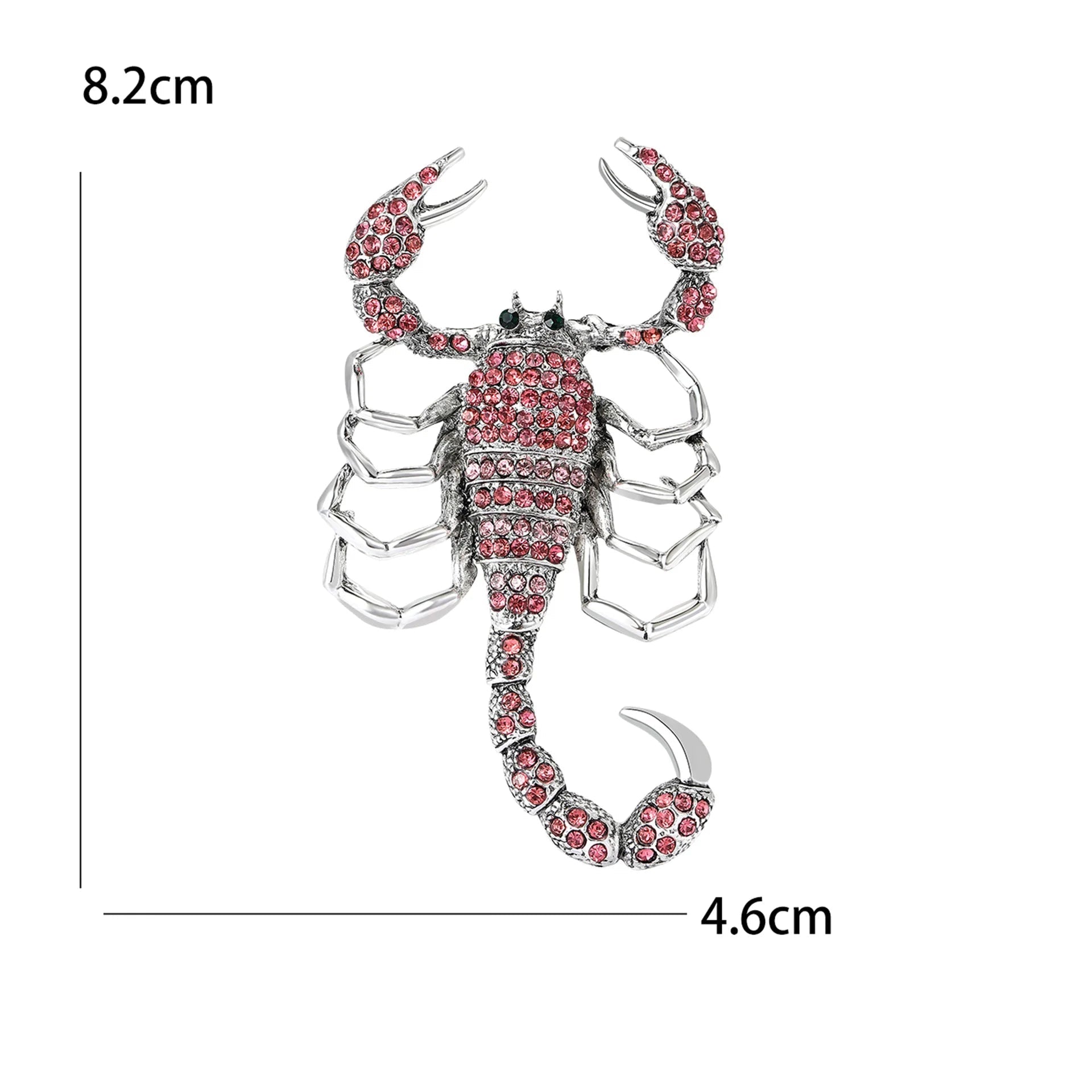 Crystal Scorpion Brooch – alternate view 4