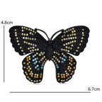 Enamel Crystal Butterfly Brooch – alternate view 3