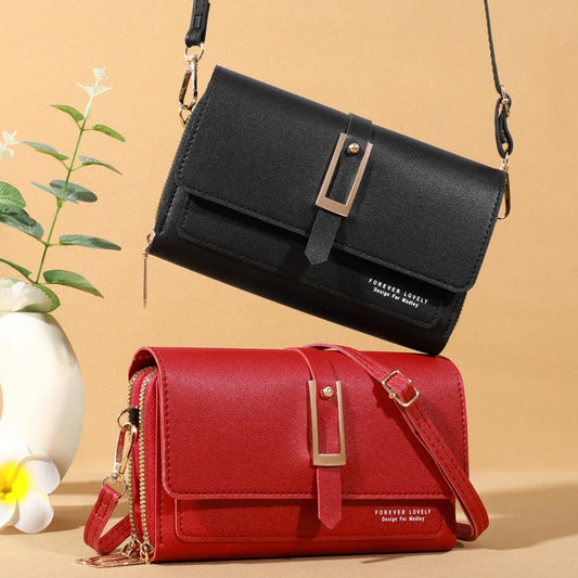 Elegante Umhängetasche für Damen – stylischer Handy- und Kartenhalter