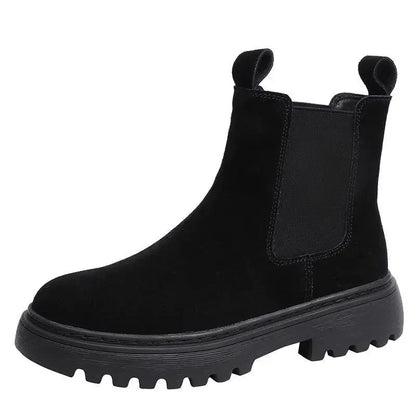 Women's Matte Finish Chelsea Boots - Autumn Winter Collection