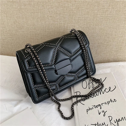 Stylish Crossbody Bag - Fashion PU Leather