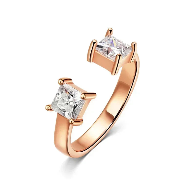 Ivictress Moissanite Luxury Ring - A Shimmering Jewel of Elegance