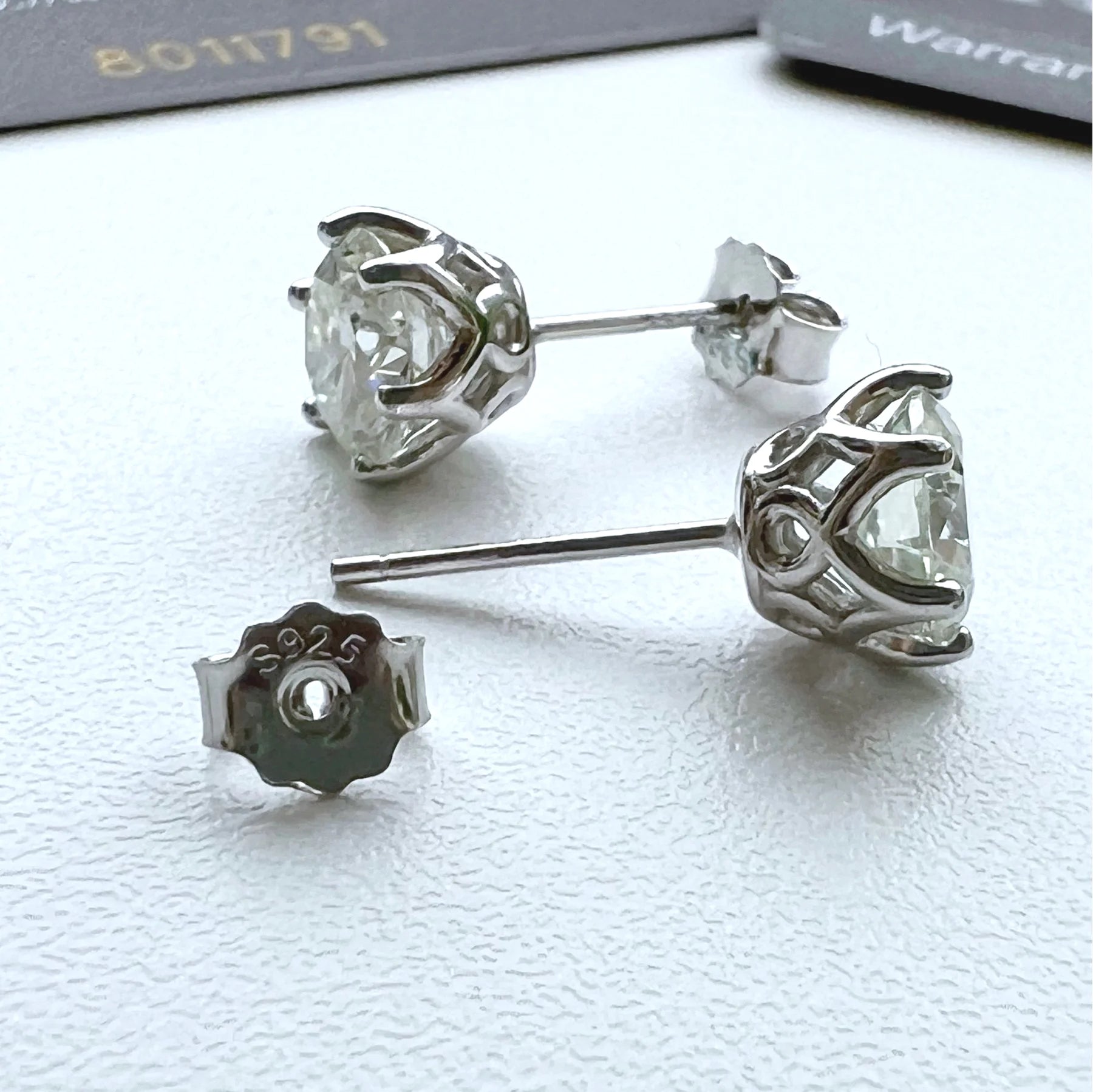 Luminous Moissanite Stud Earrings - Affordable Luxury & Sparkle