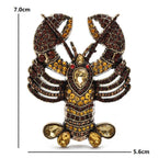 Vintage Lobster Brooch – alternate view 3
