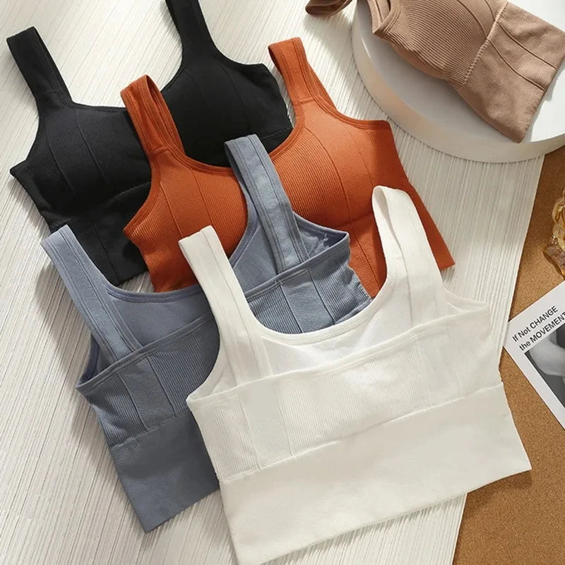 Seamless Push Up Sports Bra - Breathable & Beautiful Back