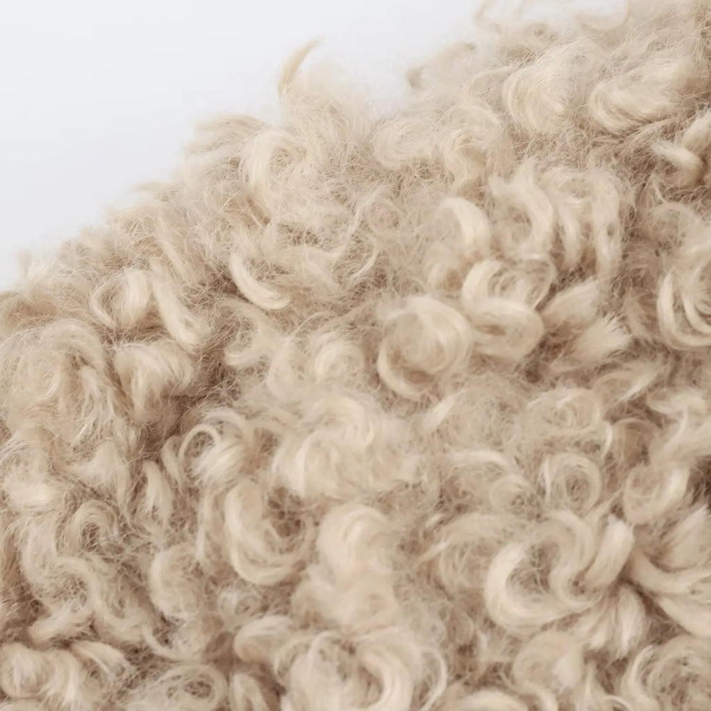 Elegant Women's Winter Jacket with Flip Collar and Rope Buckle