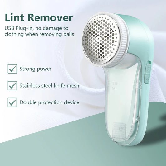 Electric Lint Remover Fabric Shaver USB Plug-in
