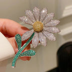 Crystal Daisy Brooch – alternate view 2
