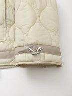 Elegant Stand Collar Women's Cotton Jacket