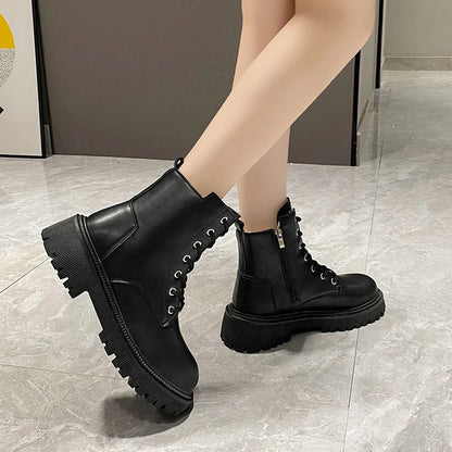 Plush Ankle Boots Women 2024