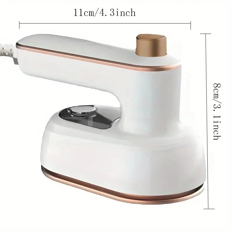 Compact Dual-Use Mini Electric Iron for Effortless Travel