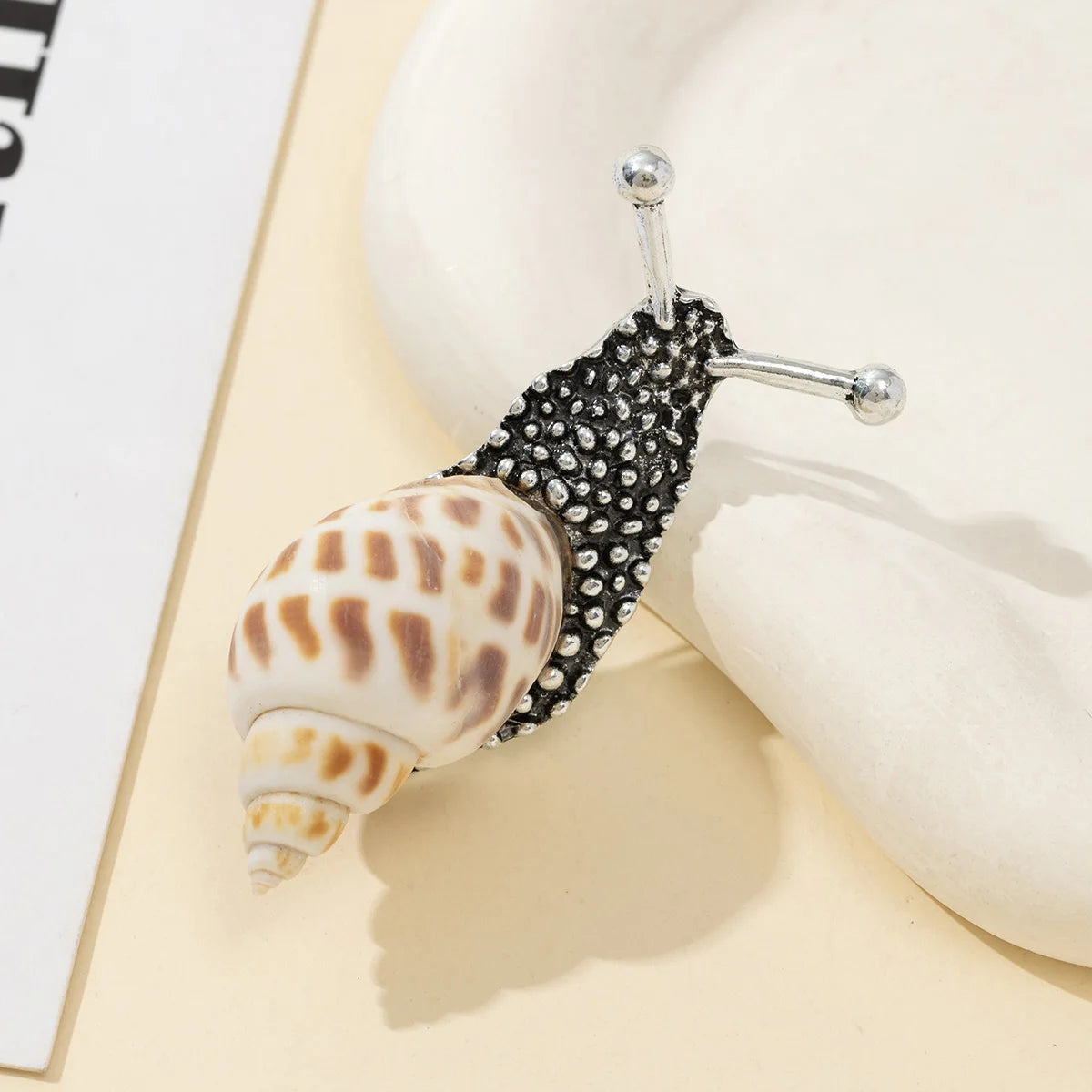Crystal Shell Brooch – alternate view 4