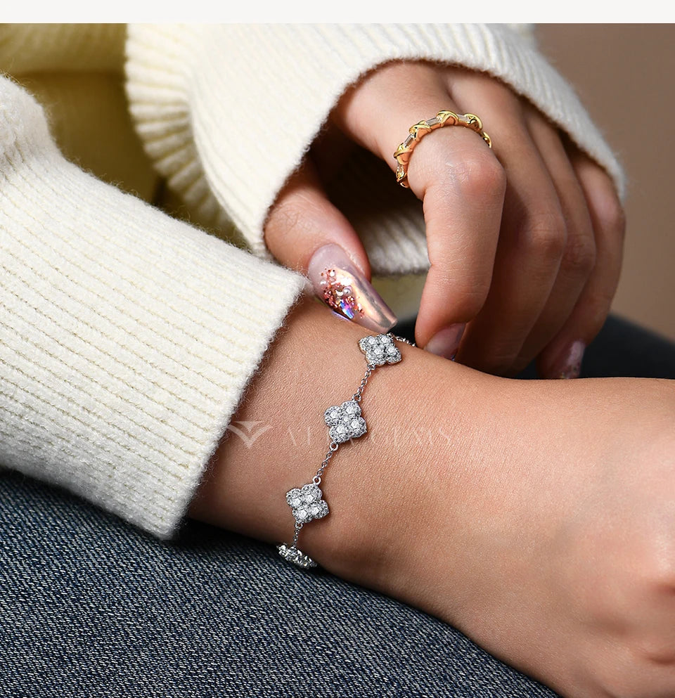 Exquisite Moissanite Bracelet - Affordable Luxury & Brilliance