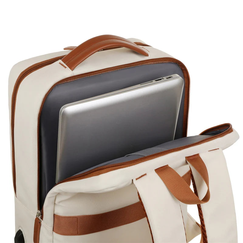 Stilvoller, wasserdichter Unisex-Oxford-Rucksack – großes Fassungsvermögen