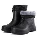 Winter Windproof Cotton Rain Boots Fashion Black