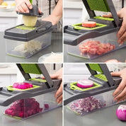 14-in-1 Multifunctional Vegetable Chopper & Slicer - Versatile Kitchen Tool for Effortless Meal Prep