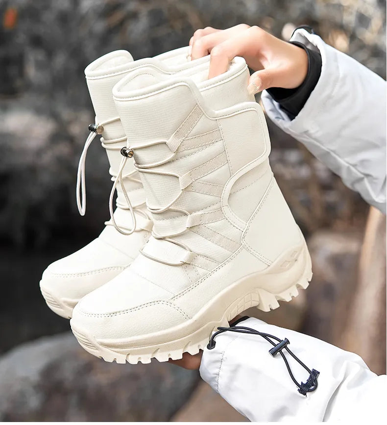 Waterproof Snow Boots Female