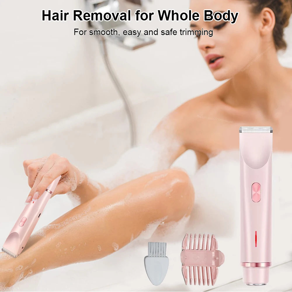 Pijnloze elektrische epilator voor vrouwen voor een gladde en zachte huid