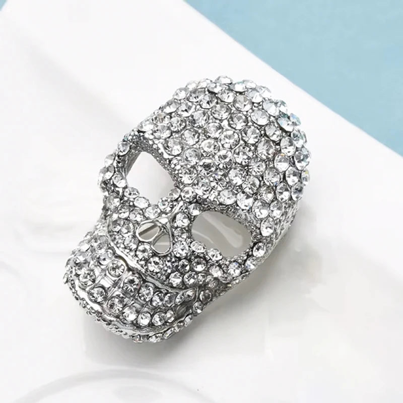 Crystal Skull Brooch – alternate view 4