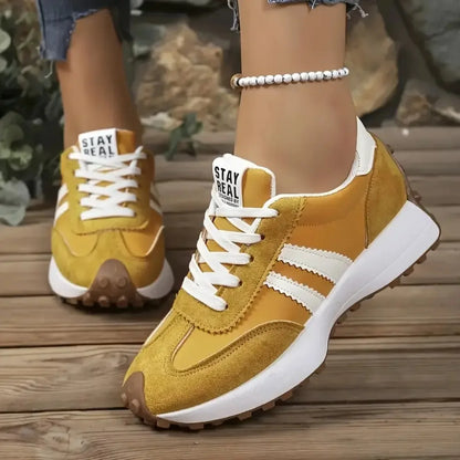 Chic Women's Sneakers - Lightweight & Fashionable