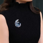 Crystal Moon Brooch – alternate view 3