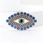 Crystal Evil Eye Brooch – alternate view 3