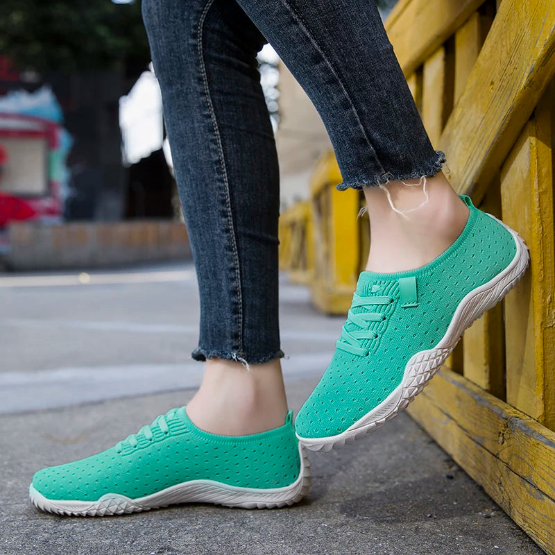 Women's Breathable Comfort Sneakers - Anti-slip & Soft Sole