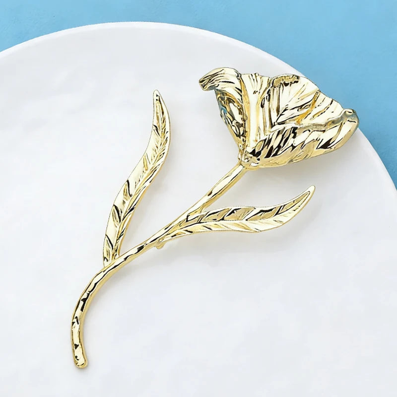 Tulip Flower Brooch – alternate view 3