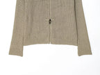 Chic Horn Button Knitted Cardigan for Women