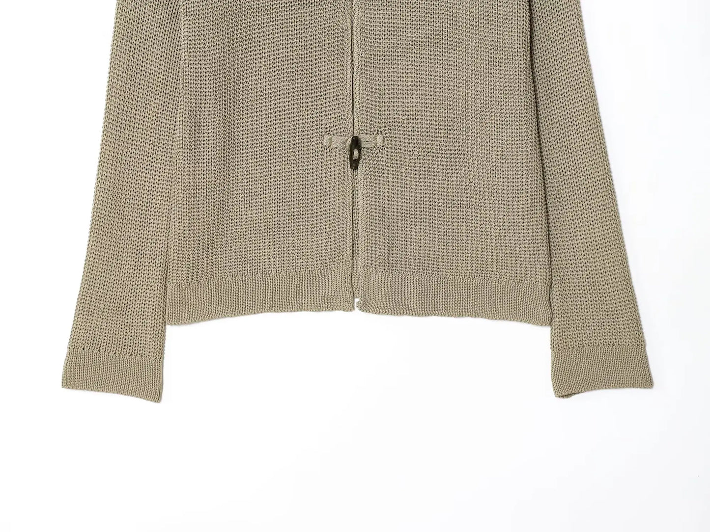 Chic Horn Button Knitted Cardigan for Women