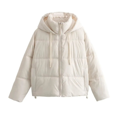 2024 Trendy Women's Cotton Hooded Jacket