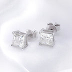 Ivictress Luxurious Moissanite Stud Earrings - Unmatched Brilliance and Elegance