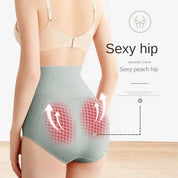 Nahtlose Shapewear-Höschen mit hoher Taille und Bauchkontrolle