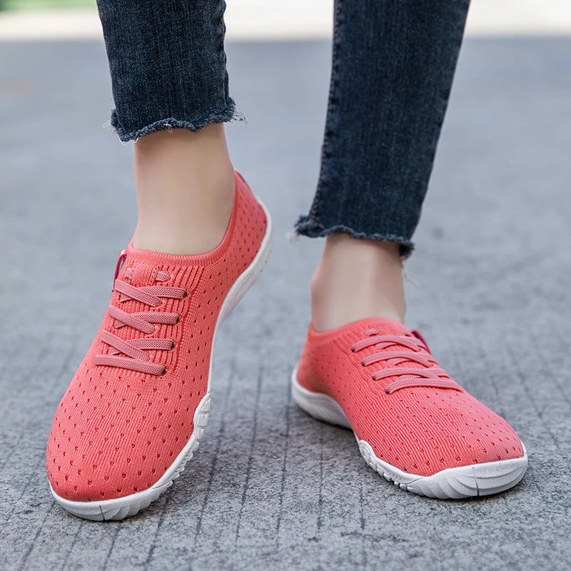 Women's Breathable Comfort Sneakers - Anti-slip & Soft Sole