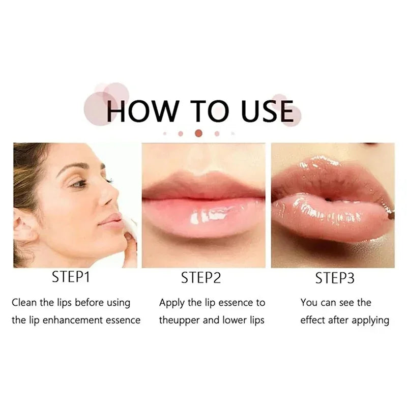 Lip Plump Serum Essential Oil for Lips Instant Volume