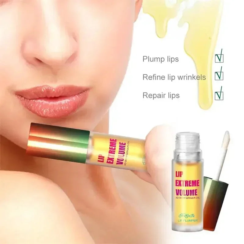 Lip Plump Serum Ätherisches Öl für Lippen Sofortiges Volumen
